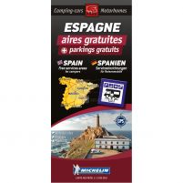 Carte routière aires gratuites Espagne